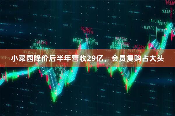 小菜园降价后半年营收29亿，会员复购占大头
